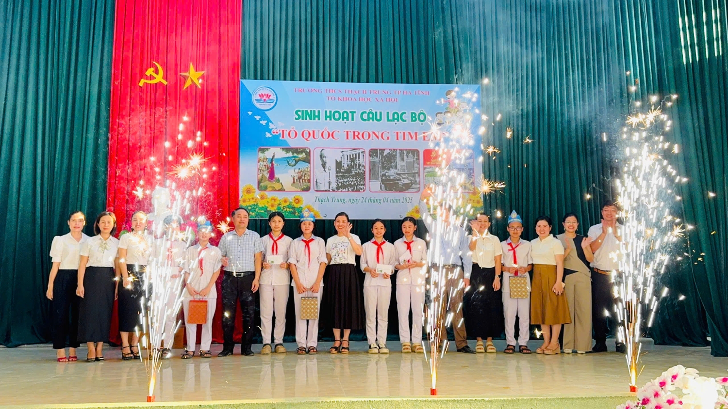 Sinh hoạt Câu lạc bộ “TỔ QUỐC TRONG TIM EM”